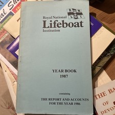 Very Rare RNLI Yearbook 1987