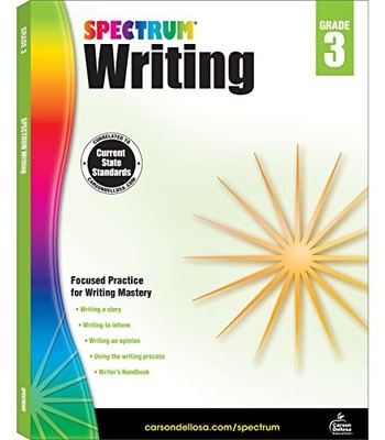 Spectrum Writing, Grade 3: Volume 37 Brand New