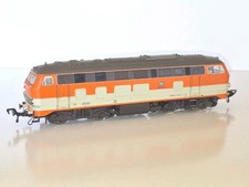 Fleischmann 218 cl. DB Diesel. Very Good cond. Directional lights. HO. 2 rail DC