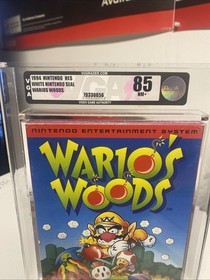 Wario's Woods (Nintendo NES, 1994) VGA 8.5+NM