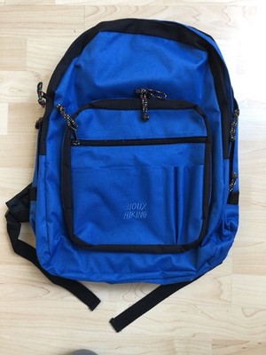Rucksack Sioux Hiking mit vielen Fächern Und kleiner Zusatztasche, Schultasche 