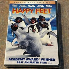 Happy Feet Full Screen Edition DVD Disc New Factory Sealed