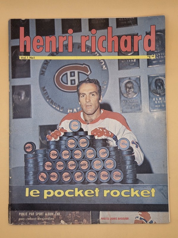 1970 Henri Richard Album Magazine -  Inaugural FIRST ISSUE  Vol 1 No 1