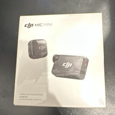 DJI Mic Mini Wireless Lavalier Microphone, Compact Design, for iPhone, Black