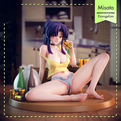 evangelion misato Garage Kit Normal Or Spicy