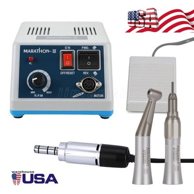 Dental Lab Marathon Electric Micromotor N3 Unit /Contra Angle/Straight Handpiece