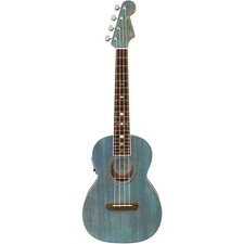 Fender Dhani Harrison Signature Ukulele Turqu...