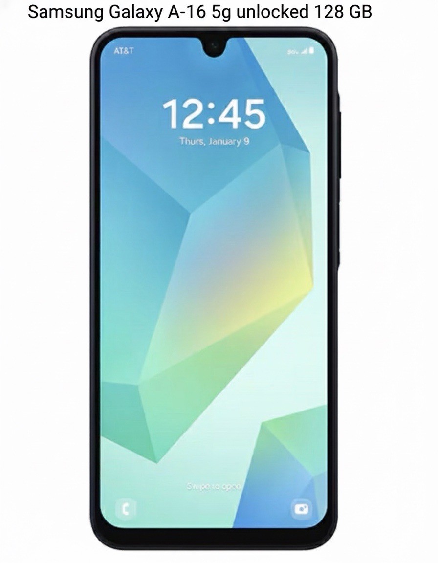 Samsung Galaxy A16 5G - 128 GB - Blue Black (Unlocked) for sale