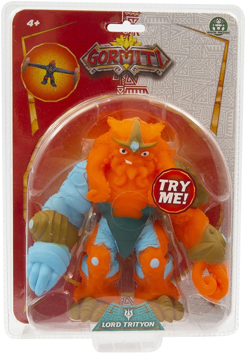 GORMITI Ausziehfigur LORD TRITYON Stretch Original Wertvolle Spiele