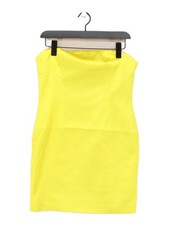 Nasty Gal Mini Dress UK12 in Yellow