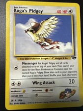 Koga's Pidgey 49/132 Gym Challenge Regular on eBay
