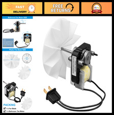 Universal Bathroom Exhaust Fan Motor Replacement Kit, 120V 50CFM, Blower Wheel I