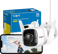 Tapo C320WS 2K QHD Wireless & Wired Security Camera Outdoor, IP66, Person