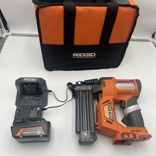 RIDGID 18V Brushless 18 Gauge 2-1/8" Brad Nailer Kit - RO9891K - Great Condition