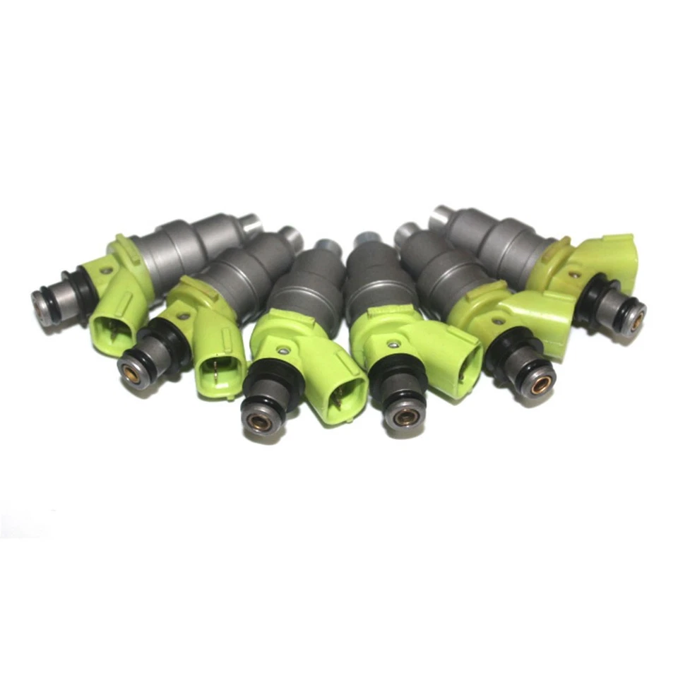 6 piezas inyectores de combustible OEM para Toyota Cressida Supra 1989-1992 3,0 L 23250-70080 EE. UU. Foto 2 de 4