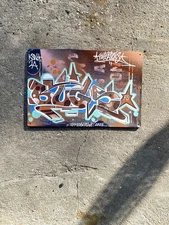 Graffiti Art By Artist Bugs, New Orleans/Los Angeles, Metal Signage￼
