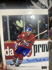 Benoit Brunet Signed Canadiens 8x10 Photo (Premium Autographs)