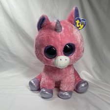 Ty Beanie Boos 17 in JUMBO Extra Large MAGIC The Pink Unicorn 2013 