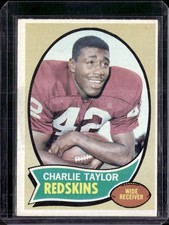 1970 Topps #145 Charley Taylor Washington Redskins (HOF) EX-MINT