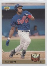 1993 Upper Deck Gold Hologram Cliff Floyd #431 01v6