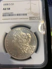 1898-S Morgan Silver Doller AU58 UNDERGRADE