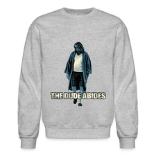The Big Lebowski Dude -The Dude Abides Crewneck Sweatshirt