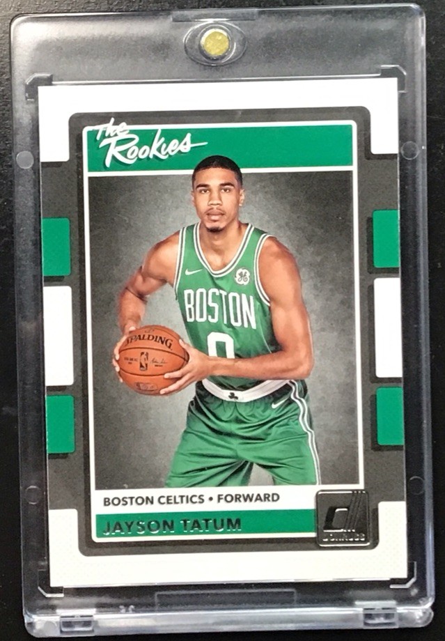 🔥2017-18 Panini Donruss - The Rookies Jayson Tatum #3 RC Celtics Duke 🔥