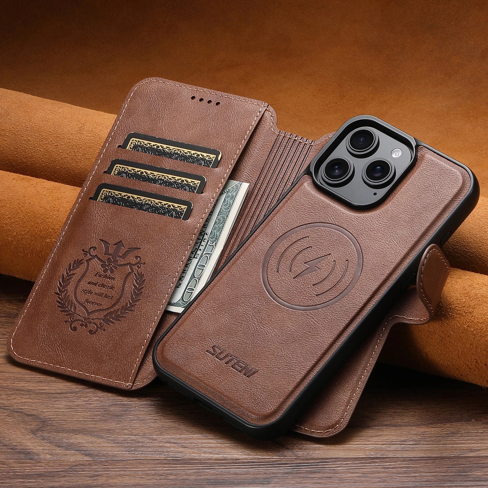 Wallet Leather Case Cover For iPhone 17 17e 16 16e 15 14 13 12 11 Pro Max Plus 8