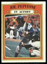 1972 Topps - In Action Joe Pepitone #304