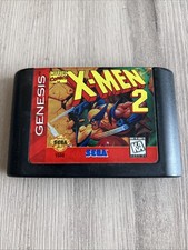 X-Men 2 Sega Genesis Cartridge Video Game Tested 1997