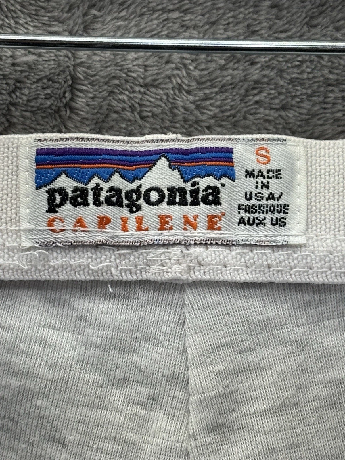 Vintage Patagonia Bottoms Mens S White Capilene Thermal Underwear Base Layer USA