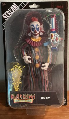 Killer Klowns From Outer Space Rudy Scream Greats 8-inch Action Figure
