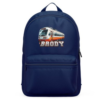Personenzug Jungen individueller Mini Rucksack personalisiert Kindergartentasche Geschenk