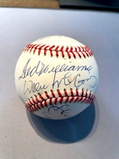 500 Home Run Club Signed Baseball PSA/DNA Ted Williams, Hank Aaron, Willie Mays