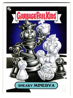 Queen's Gambit Sneaky Minerva Garbage Pail Kids 2024