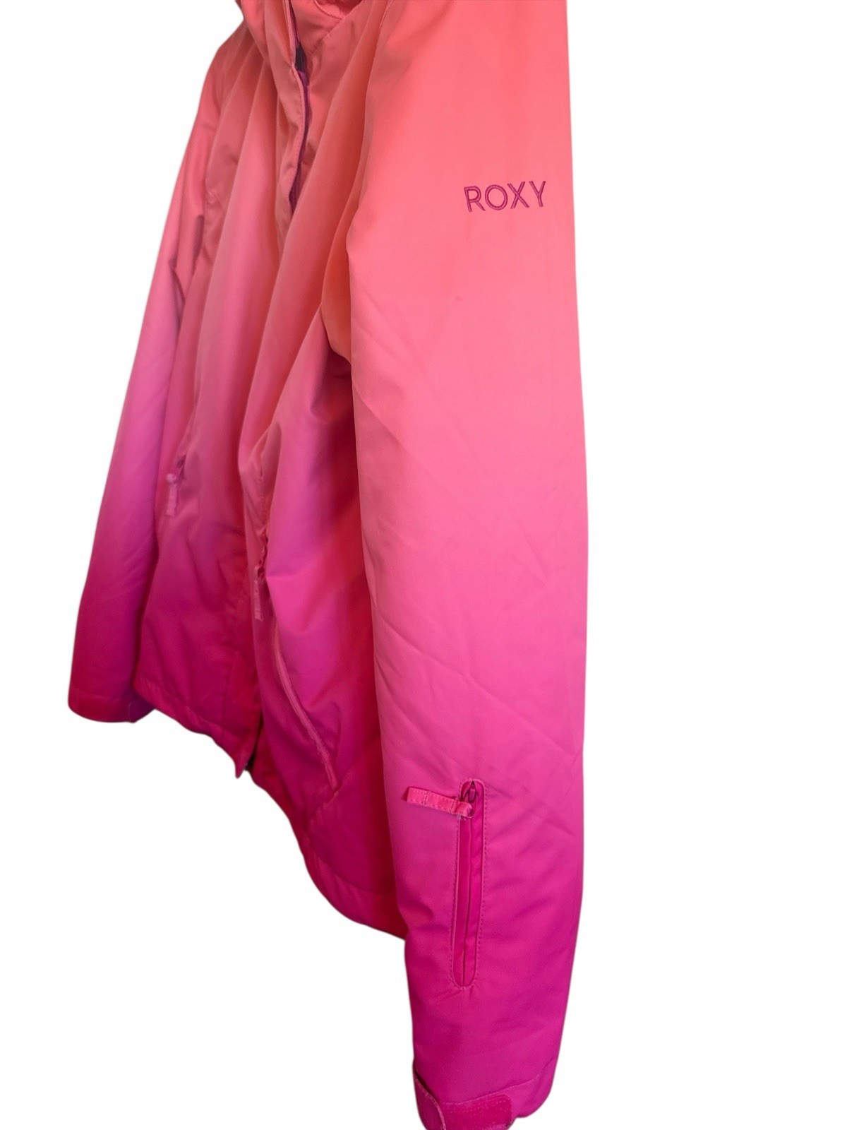 Roxy Jet Ski Jacket Woman’s Extra Large Beetroot … - image 3