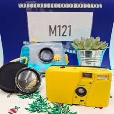 VIVITAR AMPHIBIA 35mm RARE Underwater Waterproof Camera + Close Up Lens. refB.N