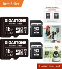 16GB Dual Micro SD Cards for Action Cameras: Reliable, Waterproof  Shockproof