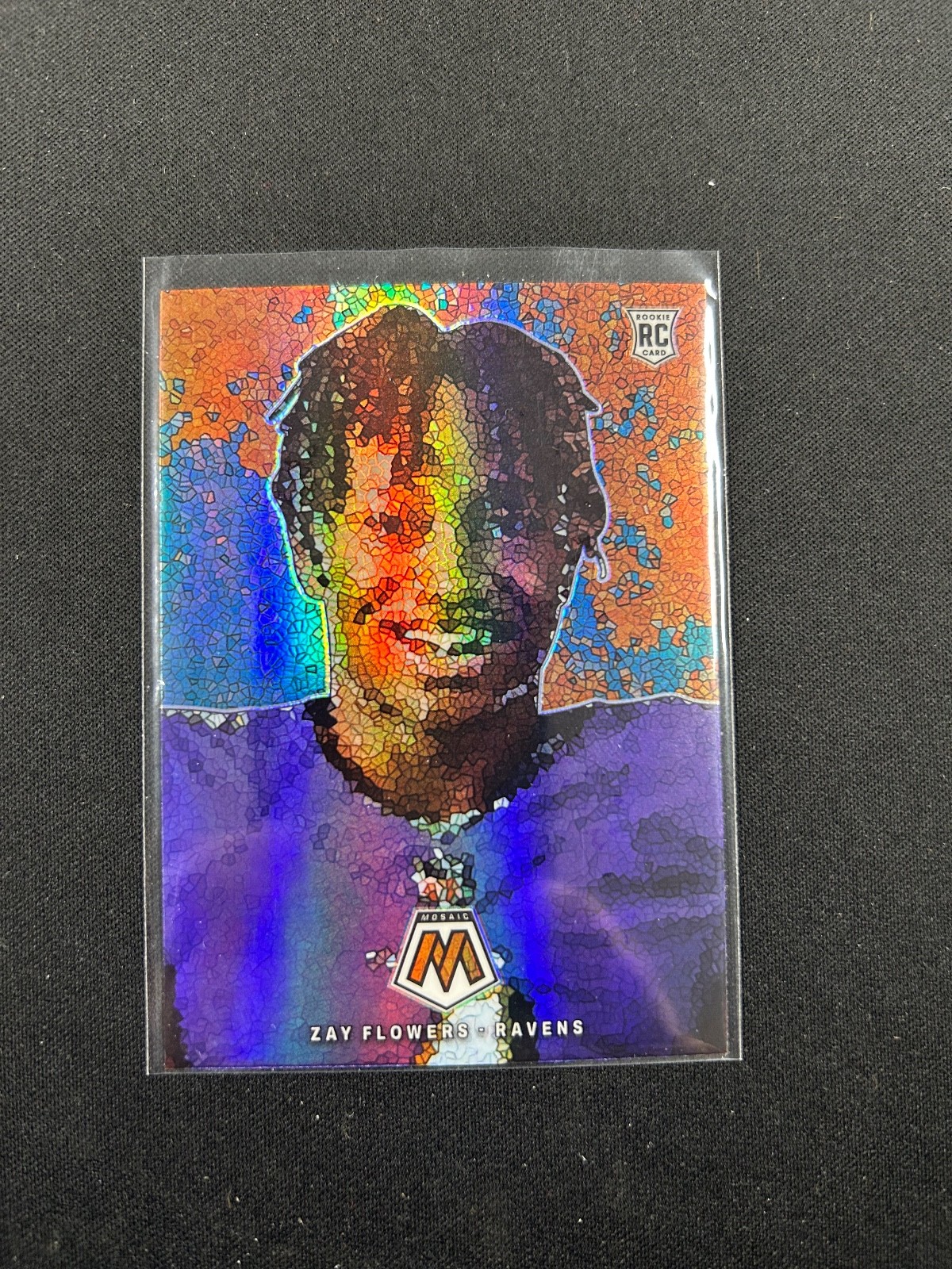 2023 Panini Mosaic - Micro Mosaic Zay Flowers #MM-9 (RC)