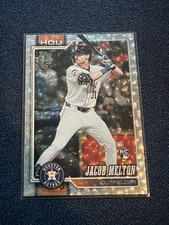 2026 Topps Series 1 Jacob Melton Rookie Silver Crackle Foil RC #148 Astros 
