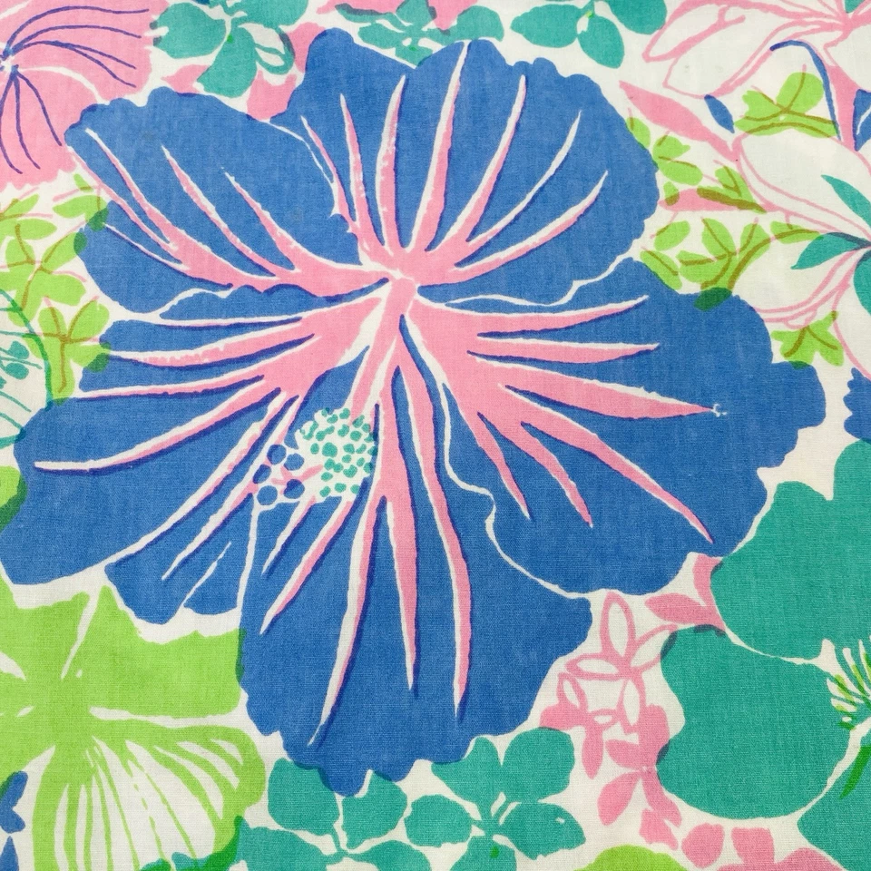 Vintage Lilly Pulitzer Floral Skirt Late 70s - Early 80s W/ Pockets! Waist 27-34 - Image 4 of 4