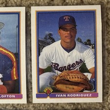 1991 Bowman #272 Ivan Rodriguez Rookie Card Mint Condition (RC). rookie card picture