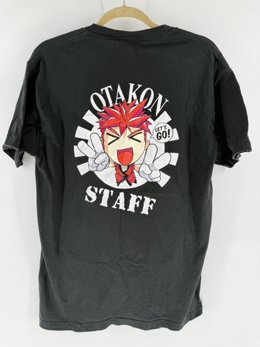 Otakon Staff Anime Convention Staff Tshirt Size M, Black