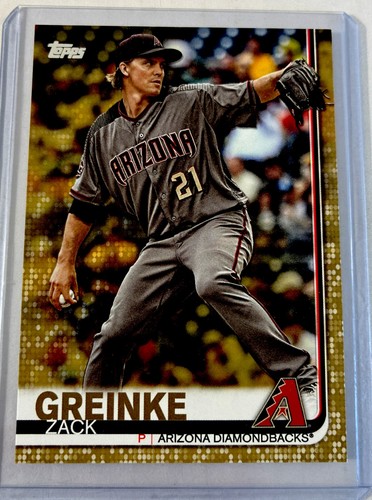 Zack Greinke [Gold] #661 2019 Topps card