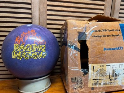 16lb Brunswick Raging Inferno NIBN UNdrilled