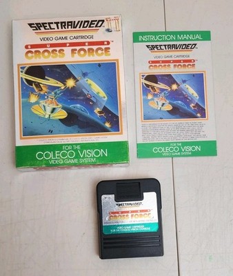 Super Cross Force (Coleco Vision) Complete In Box CIB w/  Manual 