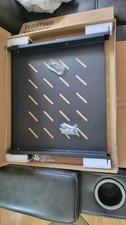 19" Rack Mount ADJUSTABLE Pull-Out Sliding Keyboard Mouse Network Shelf Tray