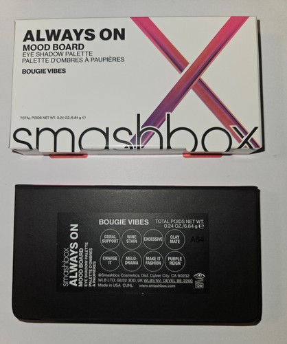 Smashbox Always On Mood Board Eye Shadow Palette Bougie Vibes .24oz NEW IN BOX - Picture 10 of 10