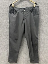 Lululemon Pants Men 38 Performance Commute ABC Warpstreme Slim Five Pocket Black