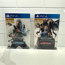 The Witcher 3: Wild Hunt PS4 ESRB (M) Expansions Hearts of Stone + Blood & Wine